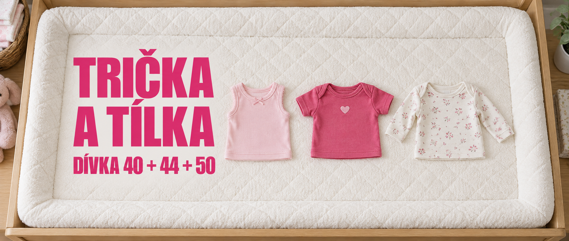 D 40+44+50 TRIČKA A TÍLKA
