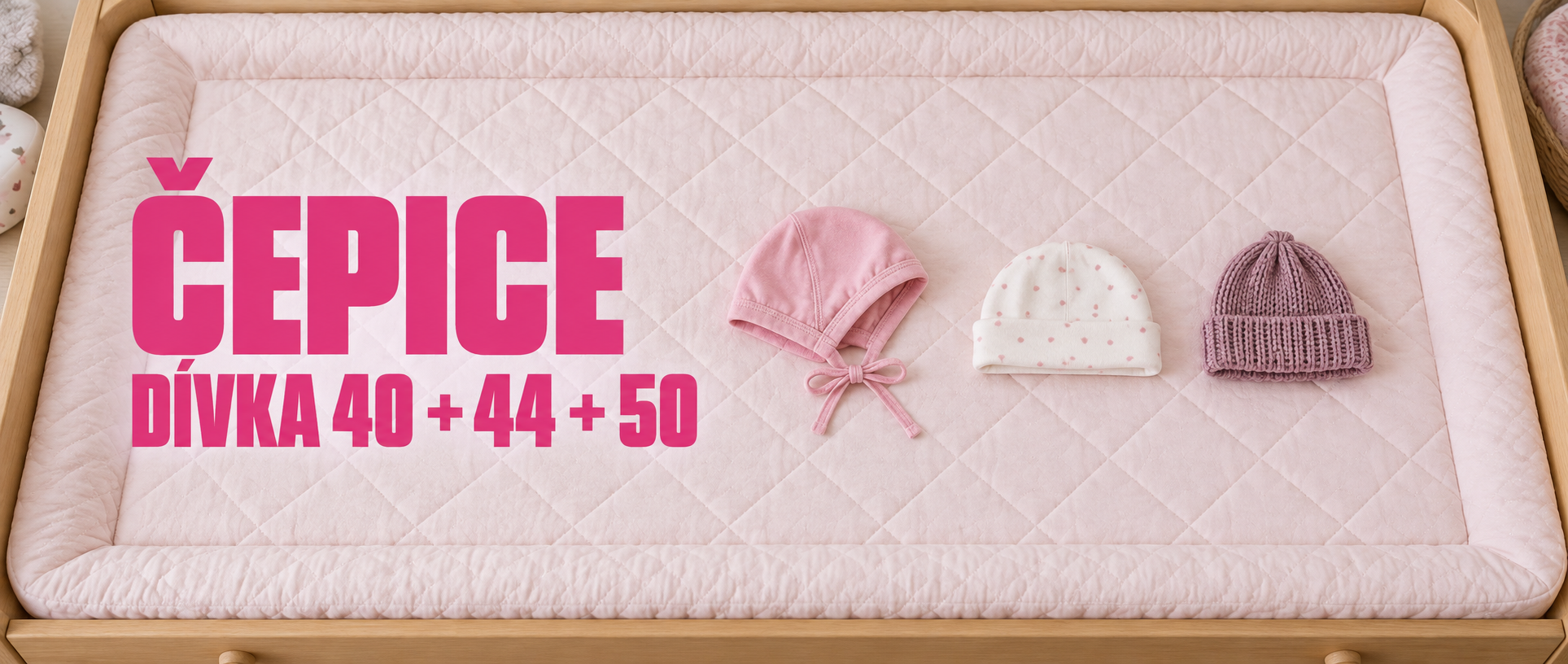 D 40+44+50 ČEPICE
