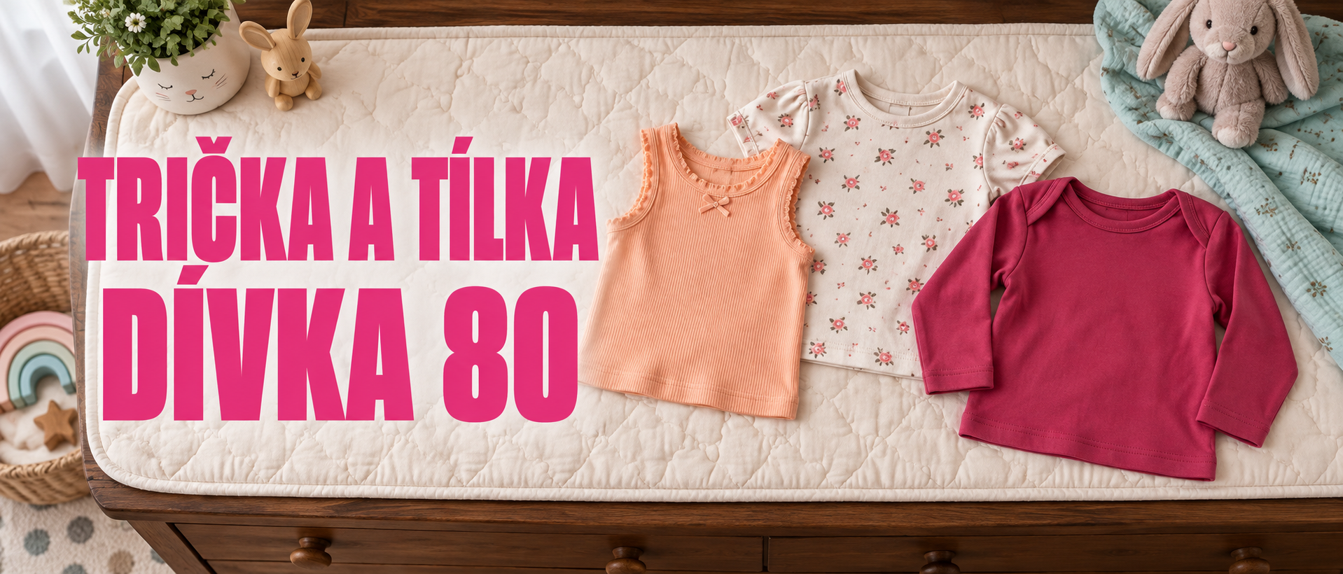 D 80 TRIČKA A TÍLKA
