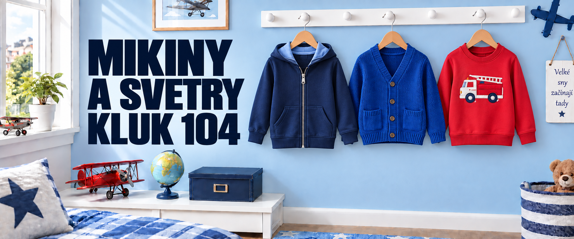 K 104 MIKINY A SVETRY