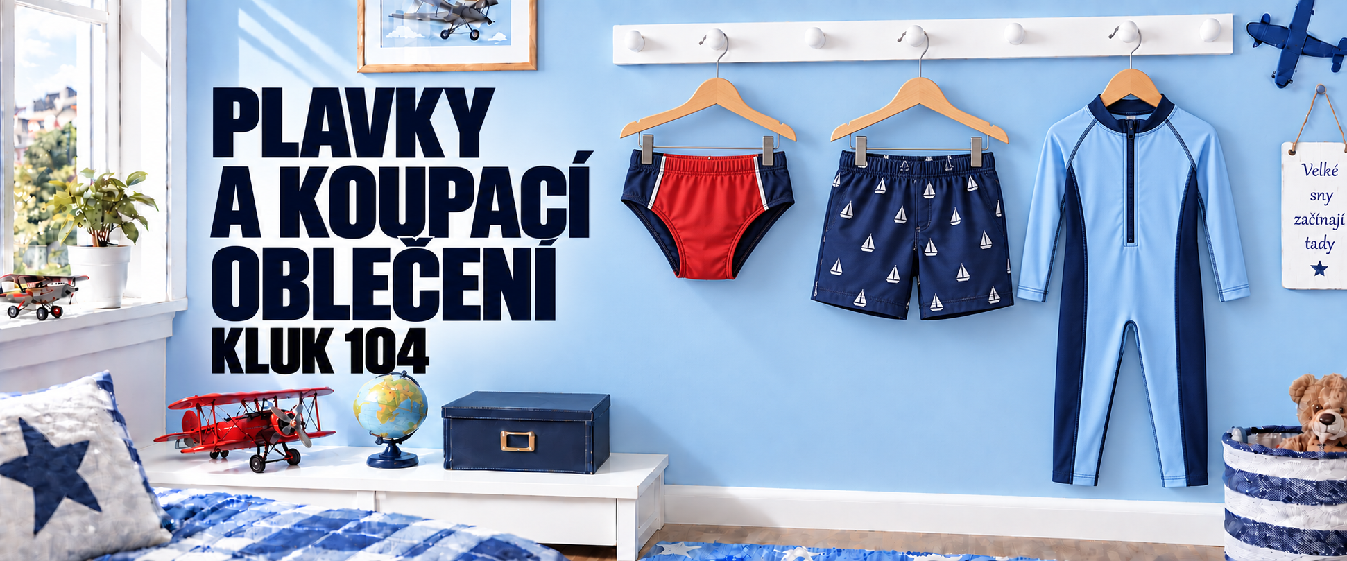K 104 PLAVKY A KOUPACÍ OBLEČENÍ