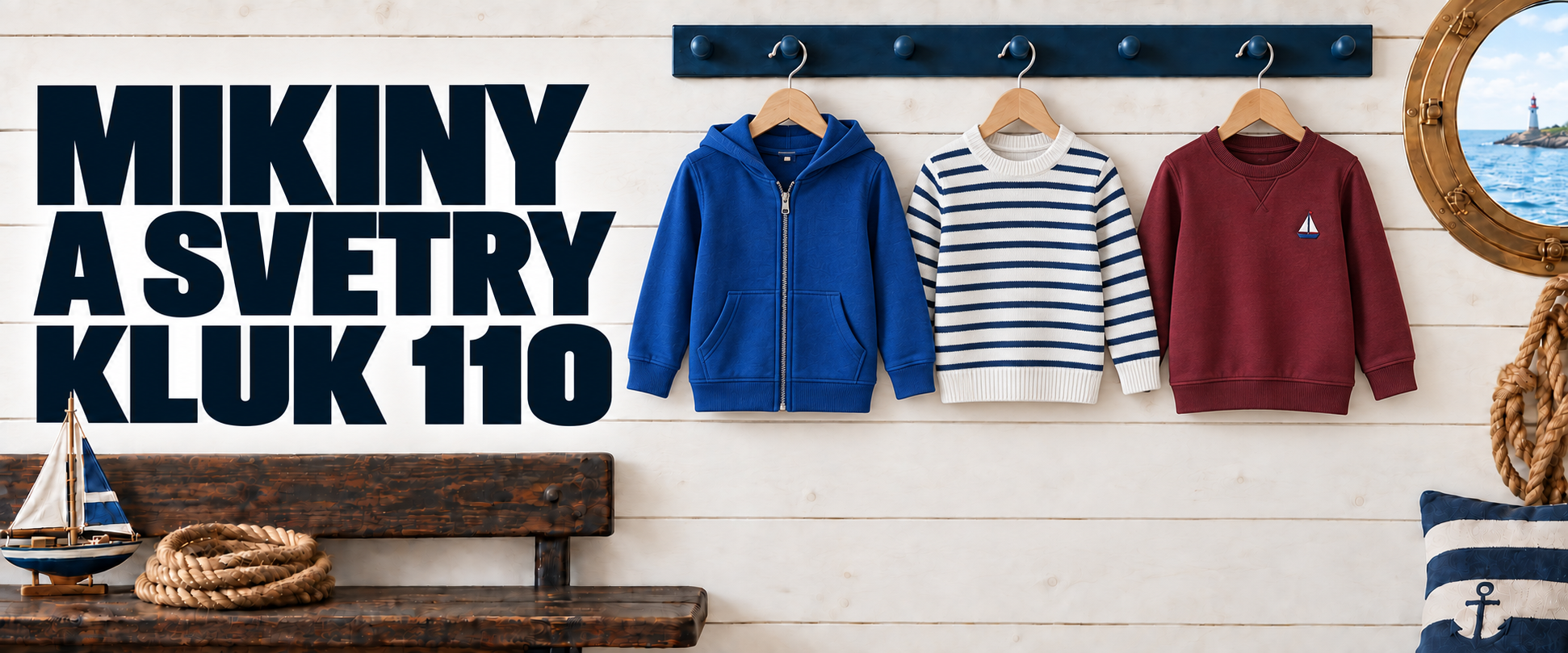 K 110 MIKINY A SVETRY
