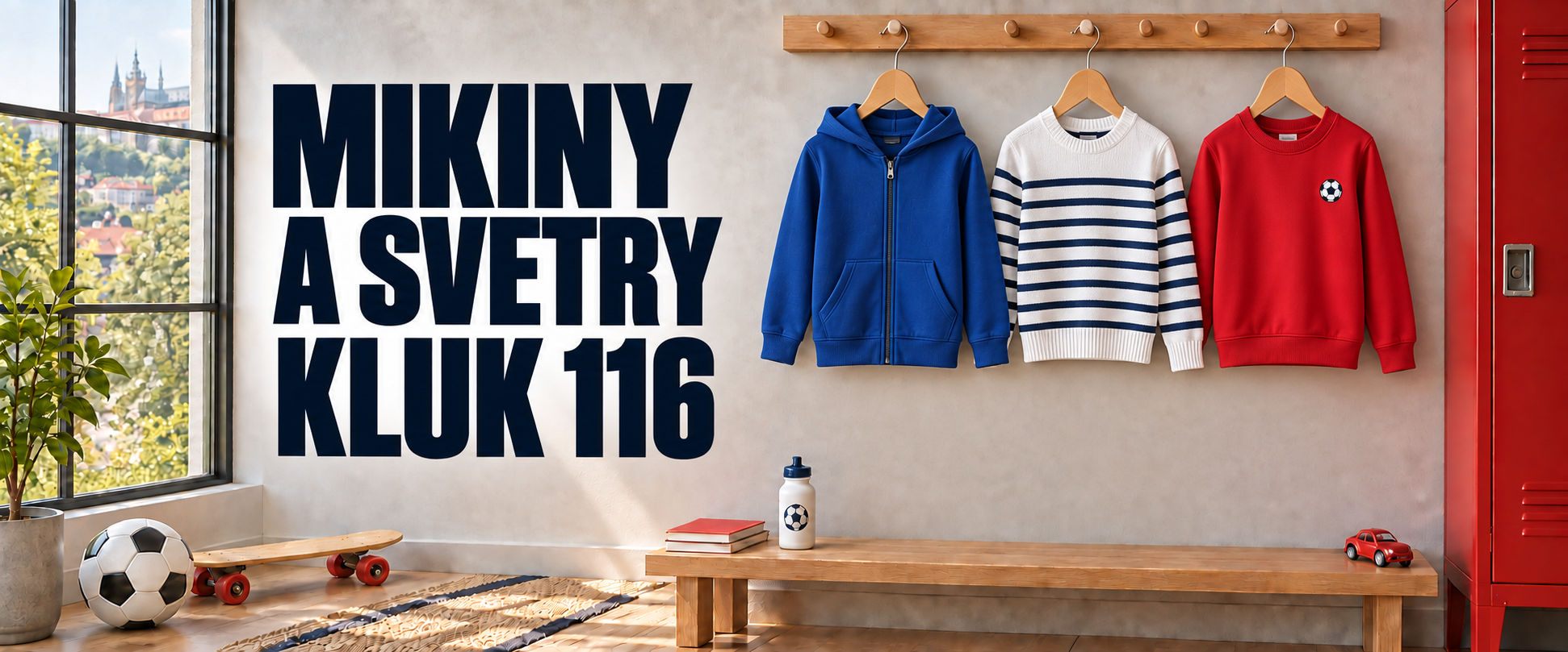 K 116 MIKINY A SVETRY
