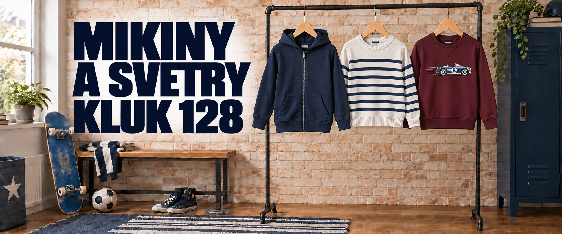 K 128 MIKINY A SVETRY
