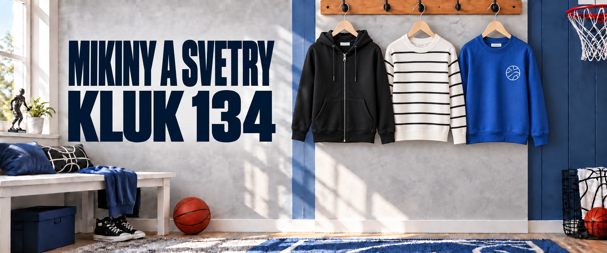 K 134 MIKINY A SVETRY