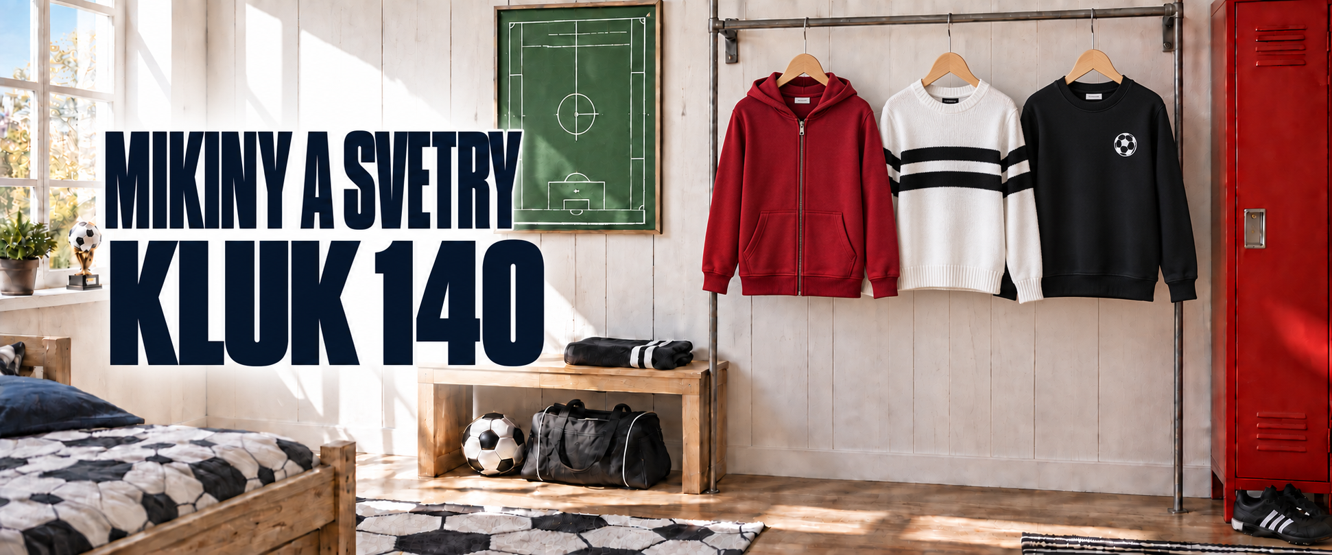 K 140 MIKINY A SVETRY