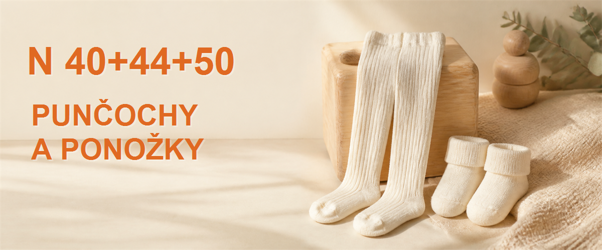 N 40+44+50 PUNČOCHY A PONOŽKY