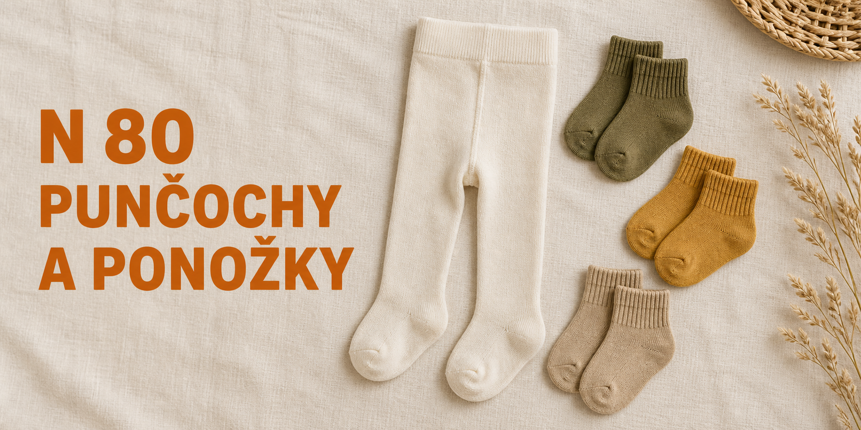 N 80 PUNČOCHY A PONOŽKY