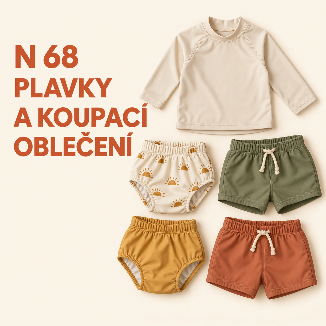 N 68 PLAVKY A KOUPACÍ OBLEČENÍ