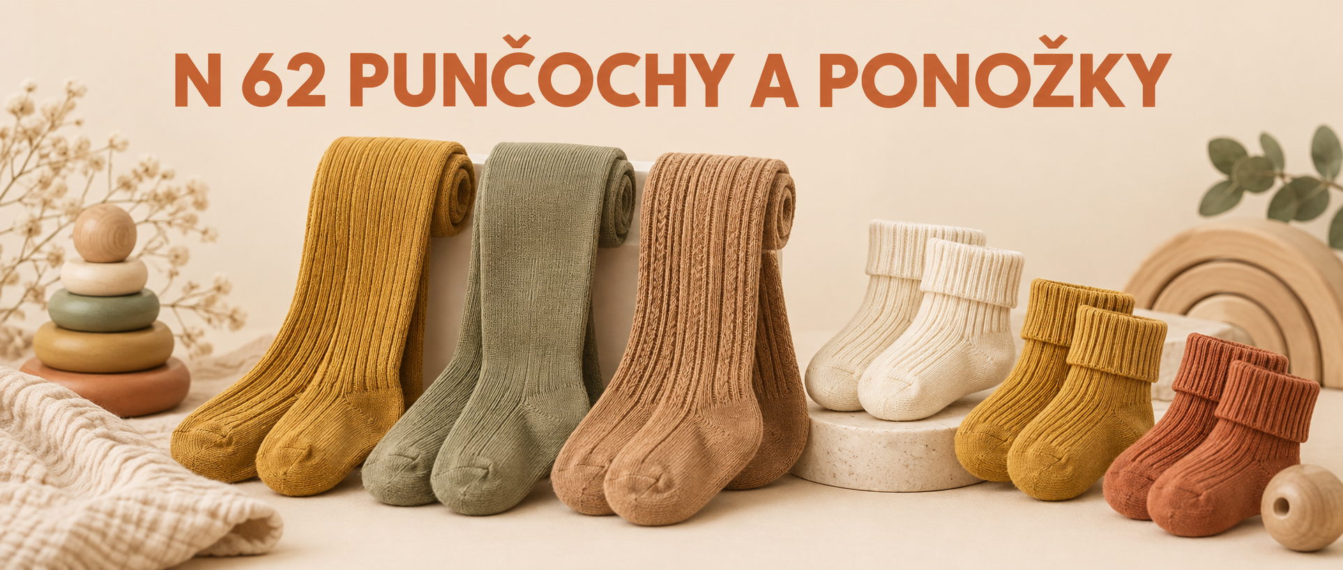 N 62 PUNČOCHY A PONOŽKY