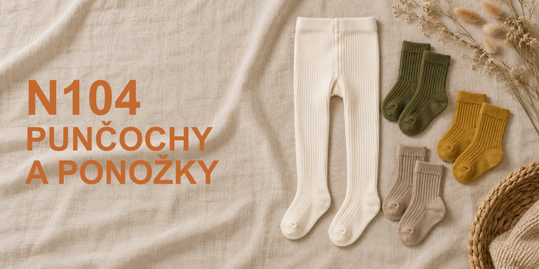 N 104 PUNČOCHY A PONOŽKY