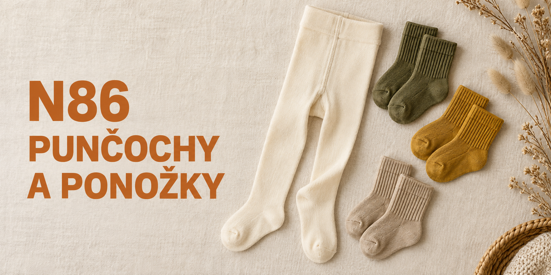 N 86 PUNČOCHY A PONOŽKY