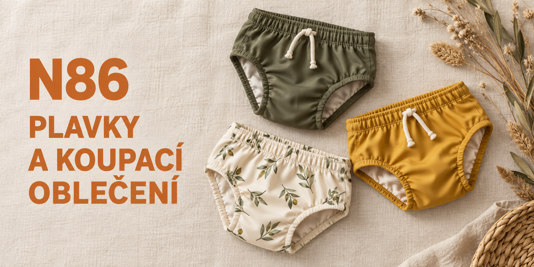 N 86 PLAVKY A KOUPACÍ OBLEČENÍ