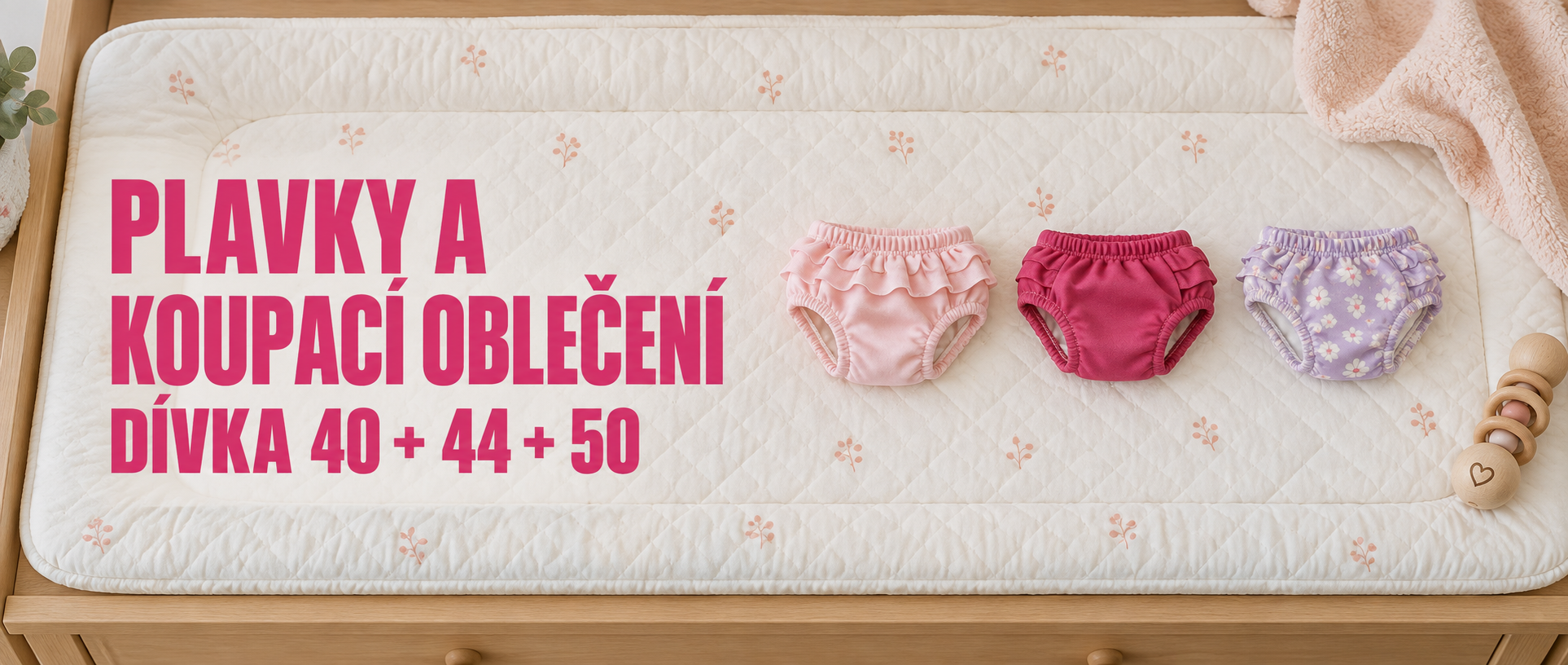 D 40+44+50 PLAVKY A KOUPACÍ OBLEČENÍ