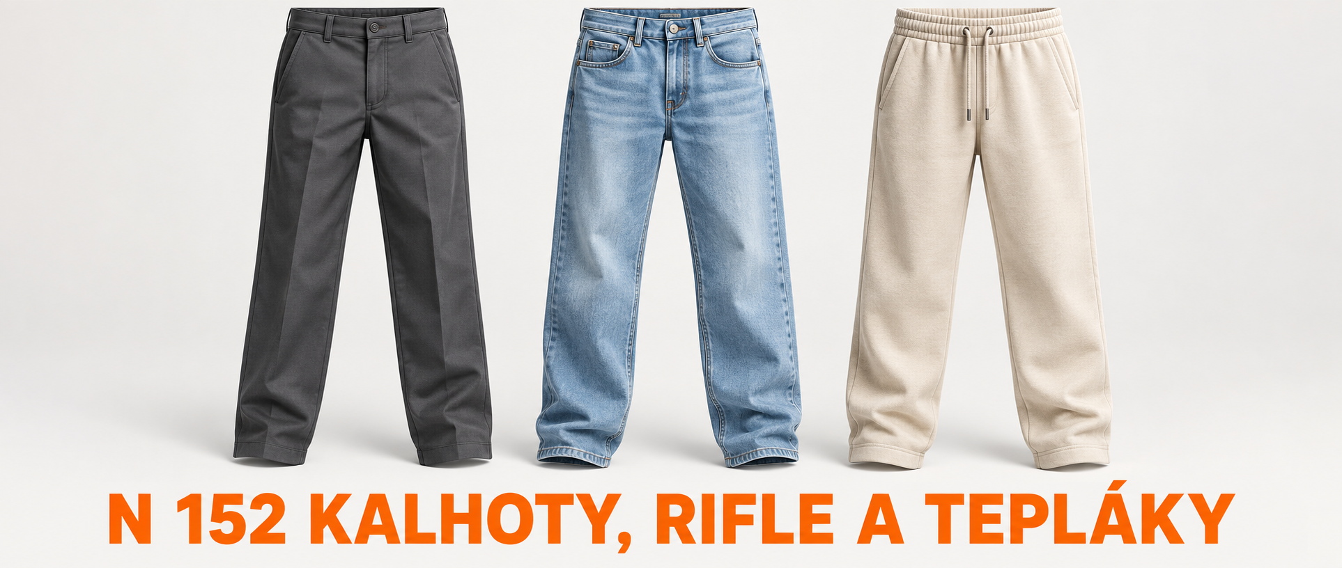 N 152 KALHOTY, RIFLE, TEPLÁKY A KRAŤASY