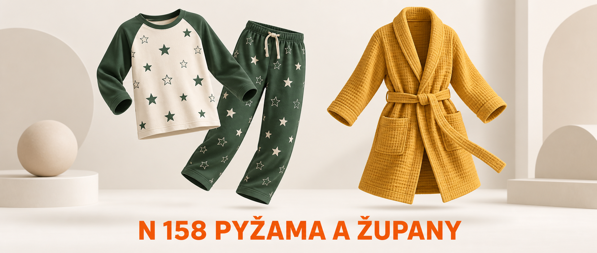 N 158 PYŽAMA A ŽUPANY