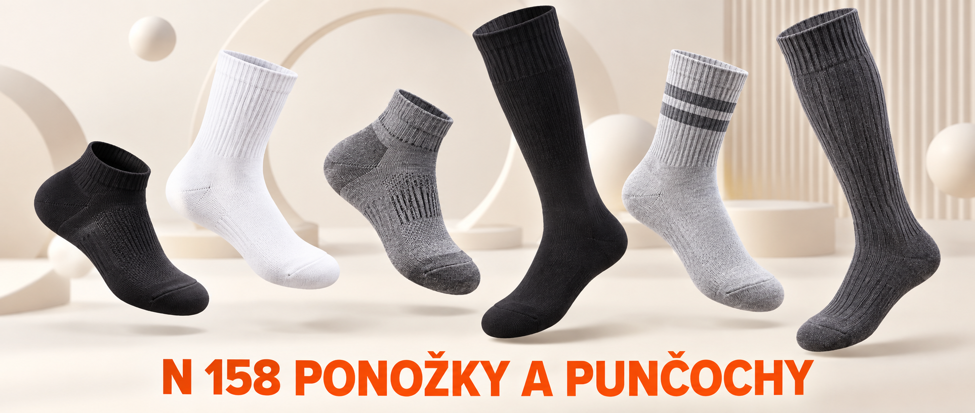 N 158 PONOŽKY A SPODNÍ PRÁDLO