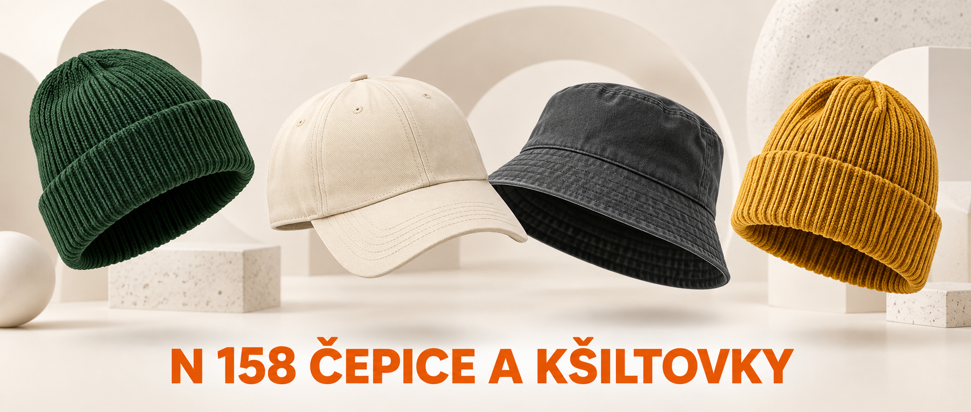 N 158 ČEPICE A KŠILTOVKY