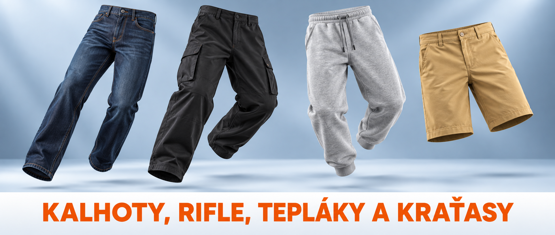 N 164 KALHOTY, RIFLE, TEPLÁKY A KRAŤASY
