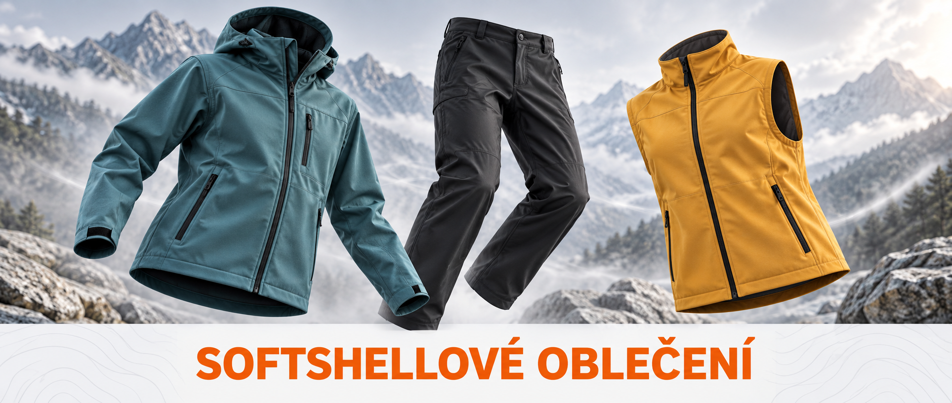 N 164 SOFTSHELLOVÉ OBLEČENÍ