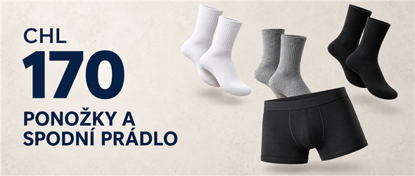 CHL 170 PONOŽKY A SPODNÍ PRÁDLO
