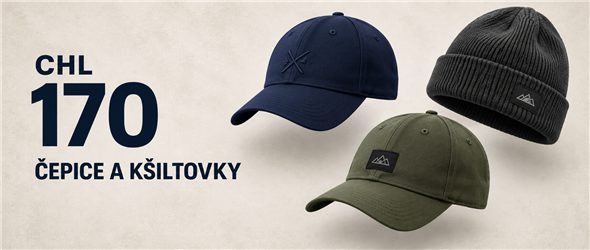 CHL 170 ČEPICE A KŠILTOVKY