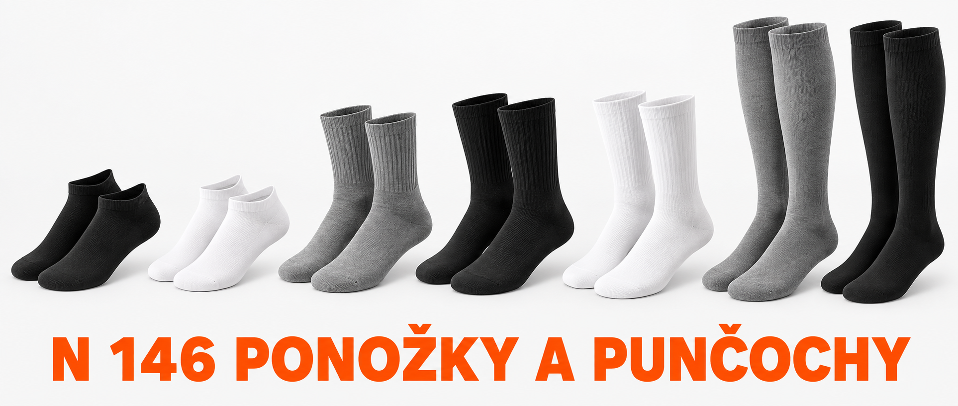 N 146 PONOŽKY A SPODNÍ PRÁDLO
