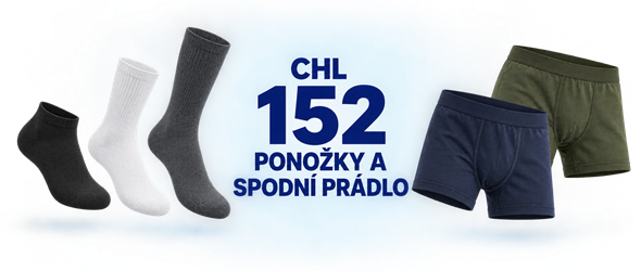 CHL 152 PONOŽKY A SPODNÍ PRÁDLO