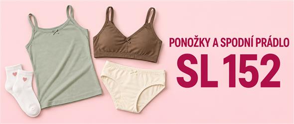 SL 152 PONOŽKY A SPODNÍ PRÁDLO