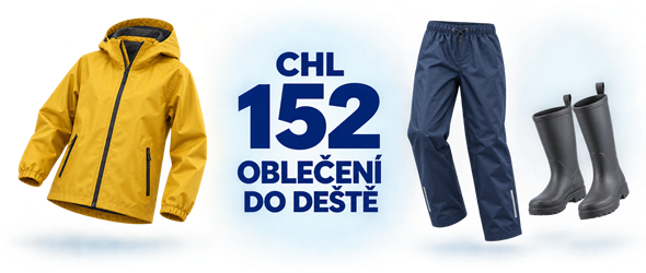 CHL 152 OBLEČENÍ DO DEŠTĚ