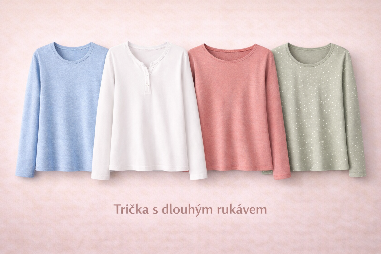 Trička s dlouhým rukávem