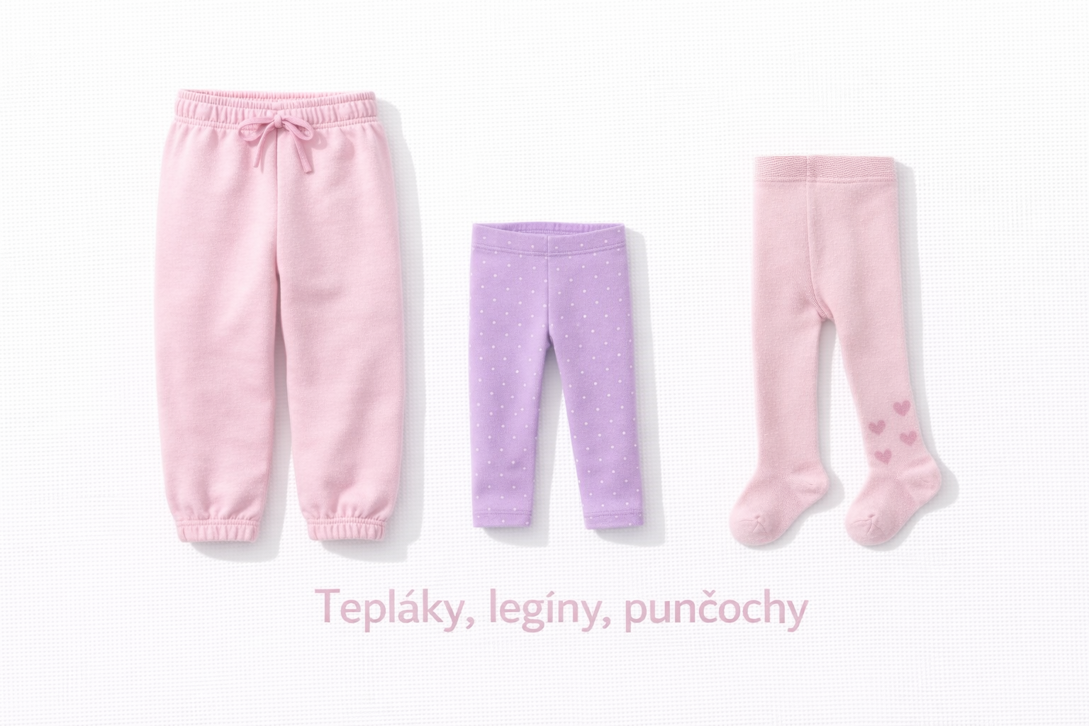 Tepláky, legíny, punčochy