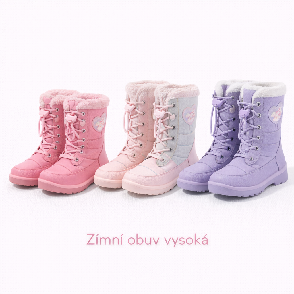 Zimní vysoká obuv
