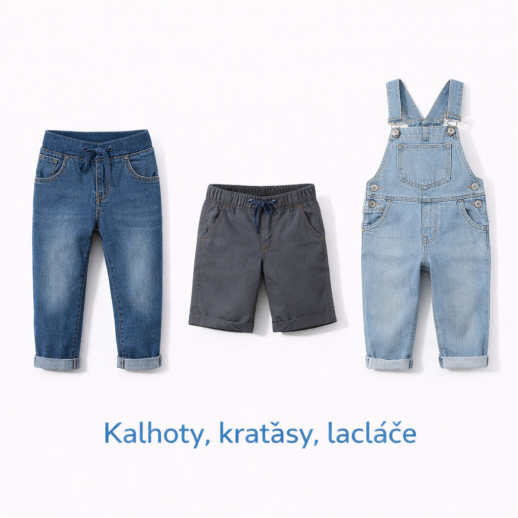 Kalhoty, kraťasy, lacláče