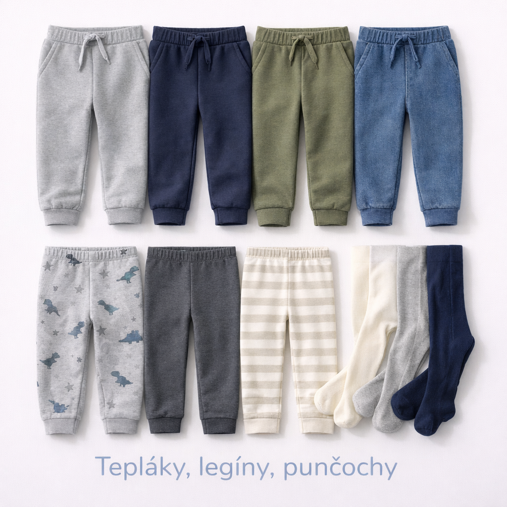 Tepláky, legíny, punčochy