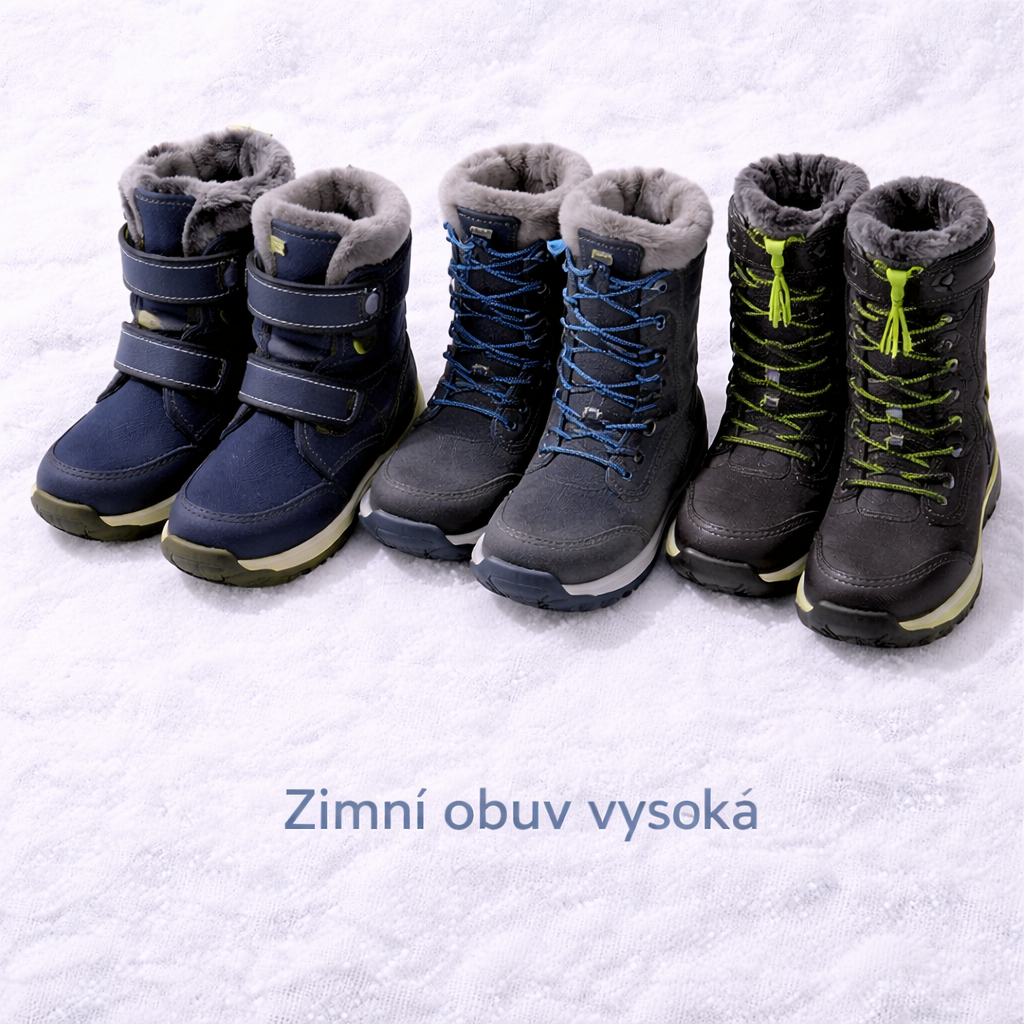 Zimní obuv vysoká
