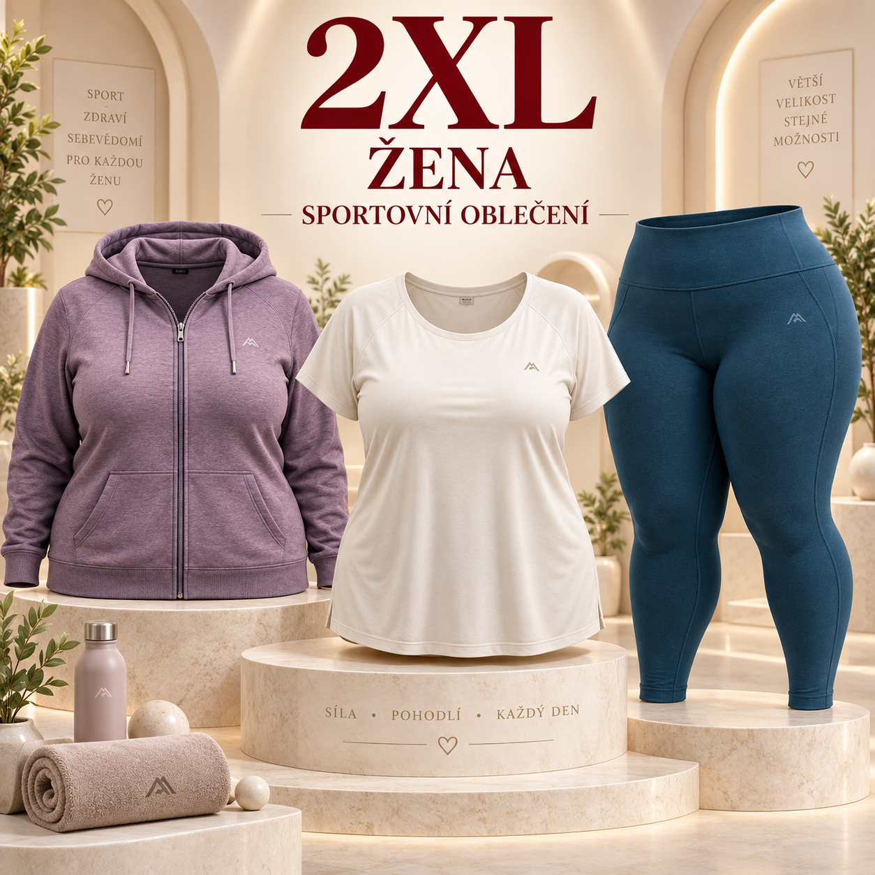 ŽENA 2XL SPORTOVNÍ OBLEČENÍ