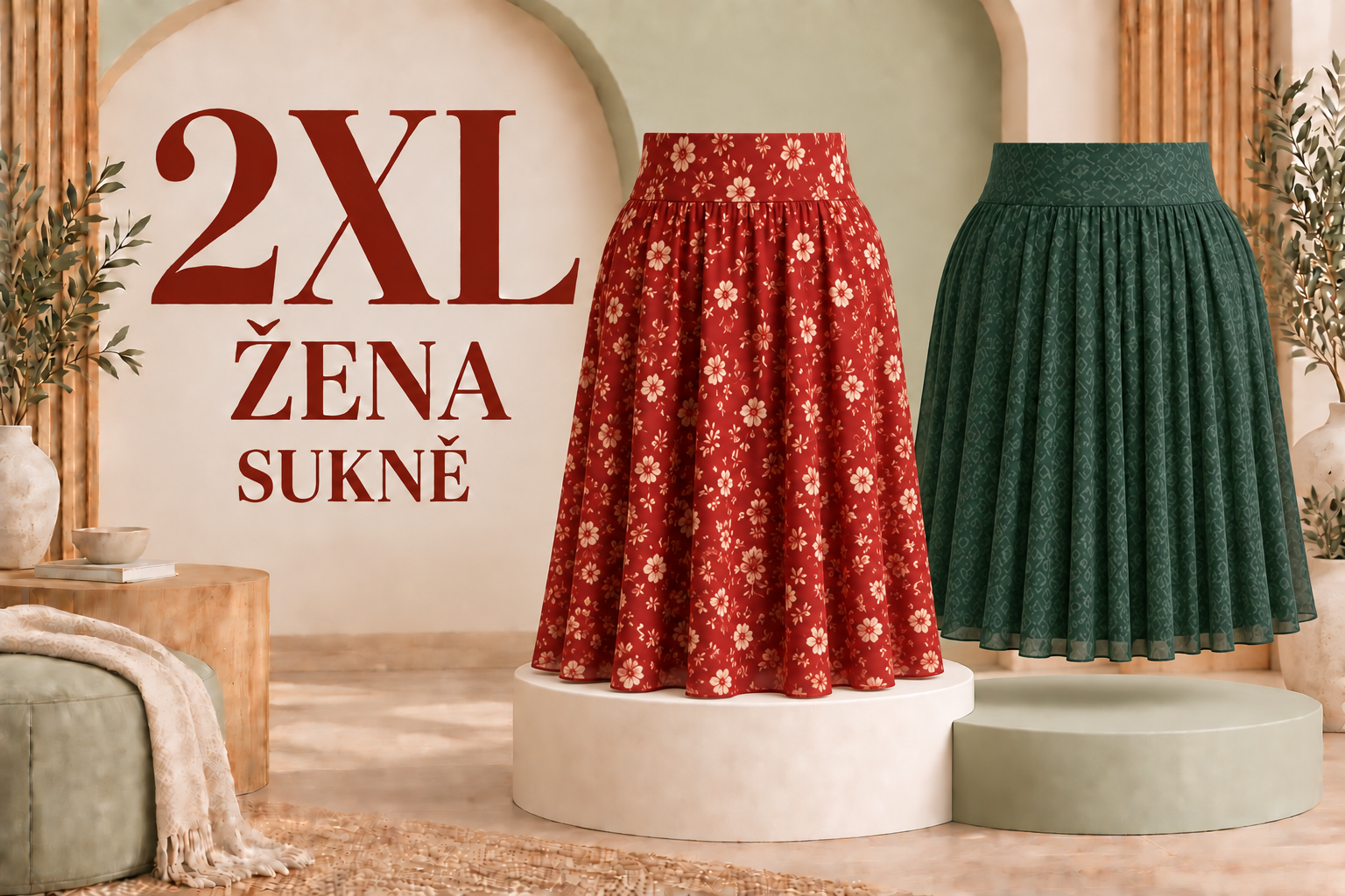 ŽENA 2XL SUKNĚ