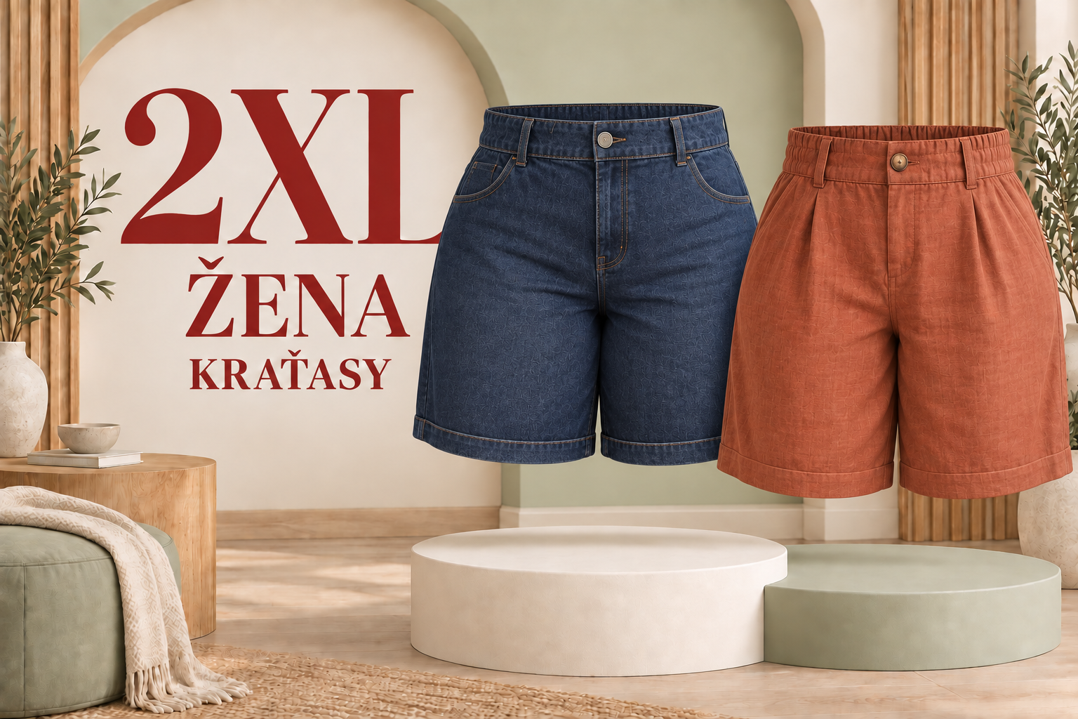 ŽENA 2XL KRAŤASY