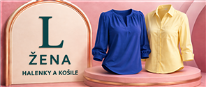 ŽENA L HALENKY A KOŠILE
