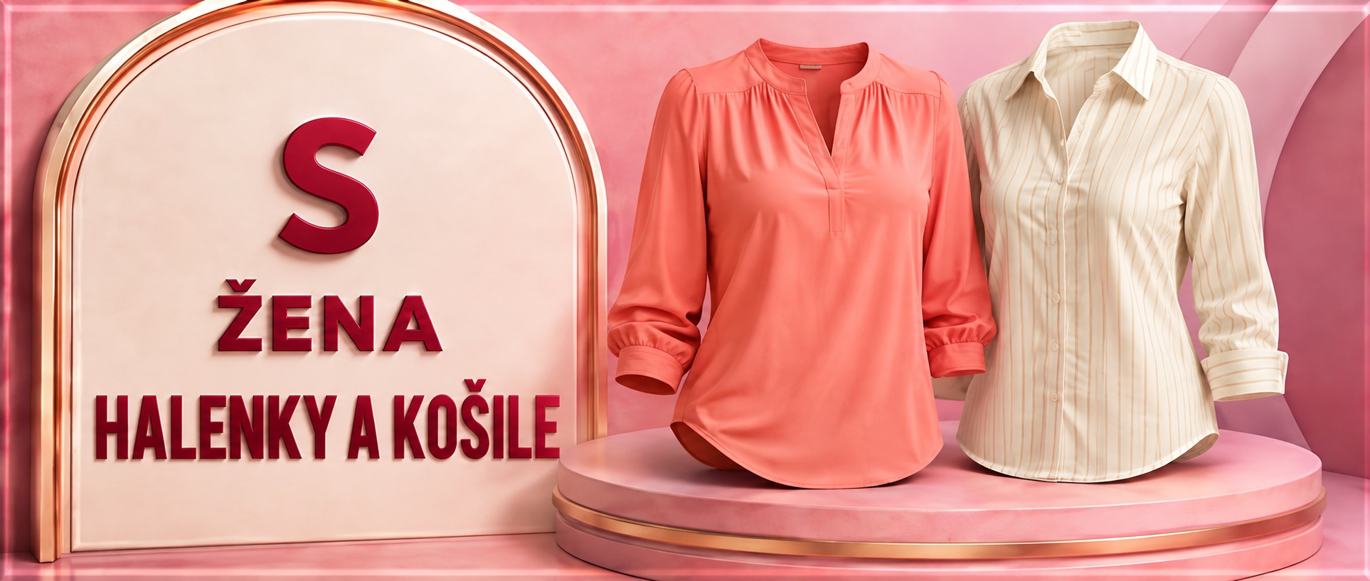 ŽENA S HALENKY A KOŠILE