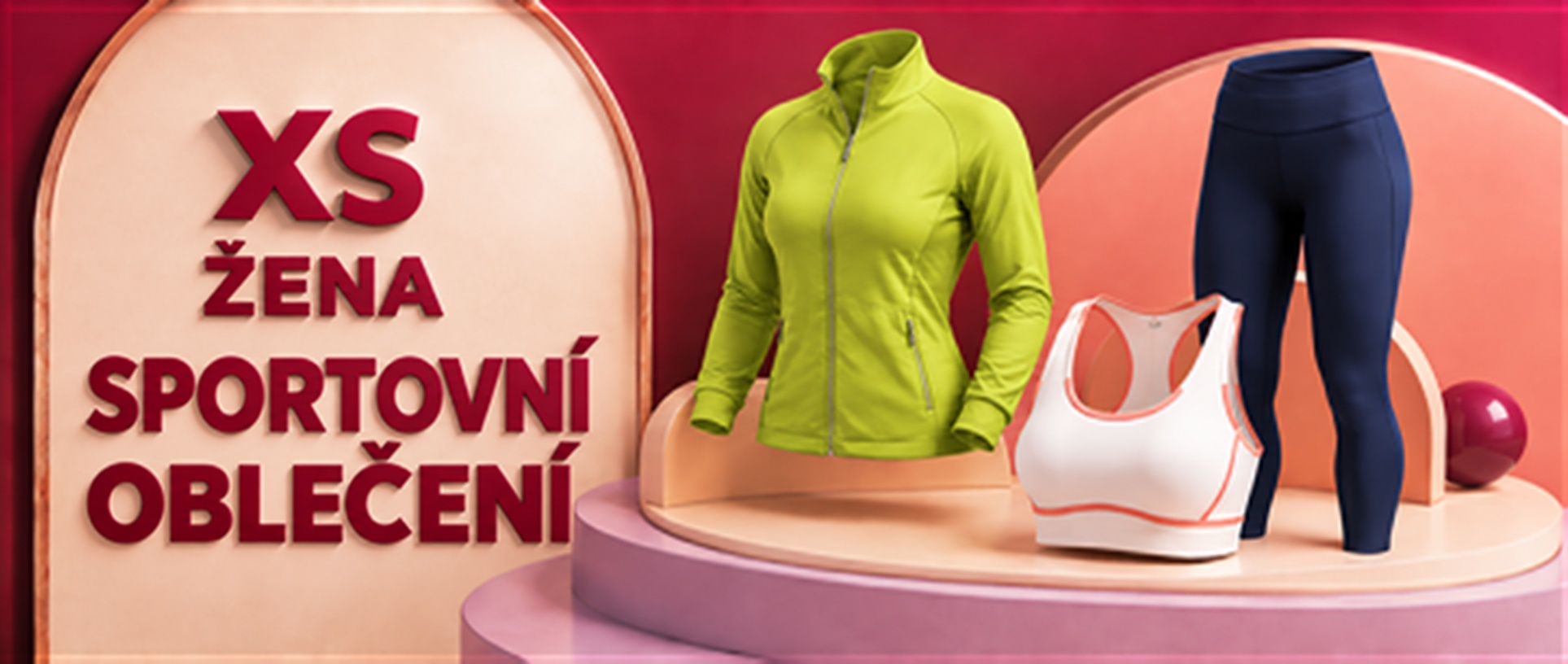 ŽENA XS SPORTOVNÍ OBLEČENÍ