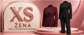 ŽENA XS SAKA A SPOLEČENSKÉ OBLEČENÍ
