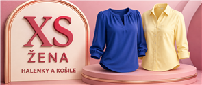 ŽENA XS HALENKY A KOŠILE