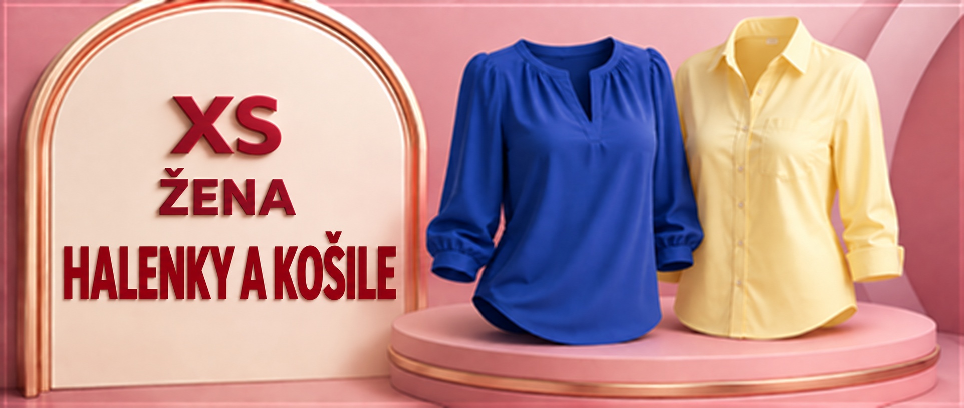 ŽENA XS HALENKY A KOŠILE
