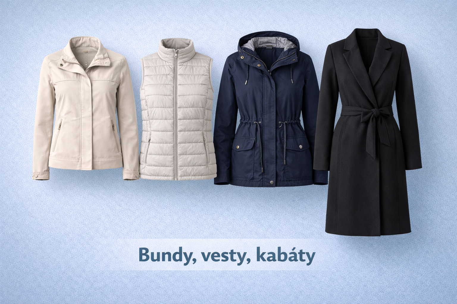 Bundy, vesty a kabáty