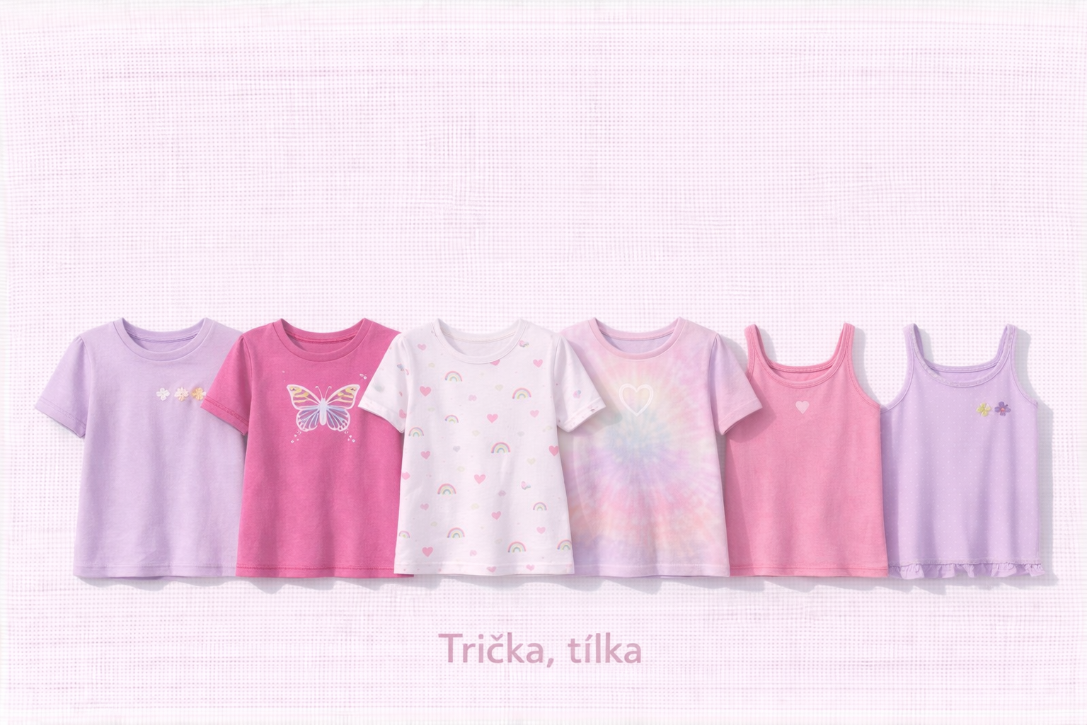 Trička krátký rukáv, tílka 