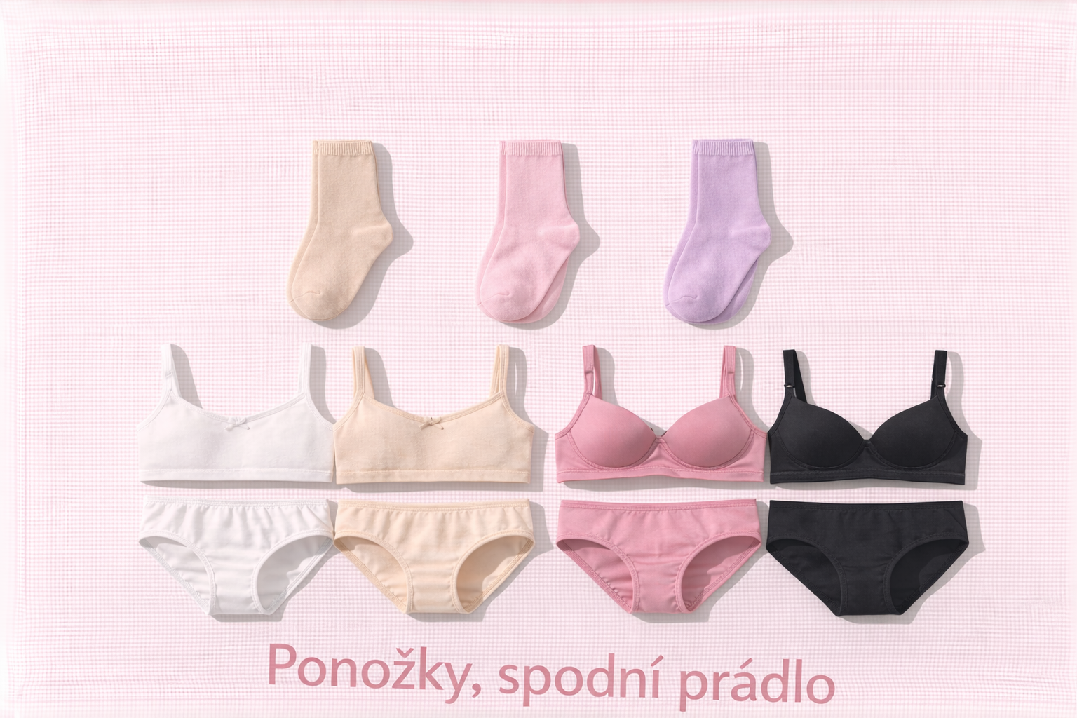 Ponožky,spodní prádlo 