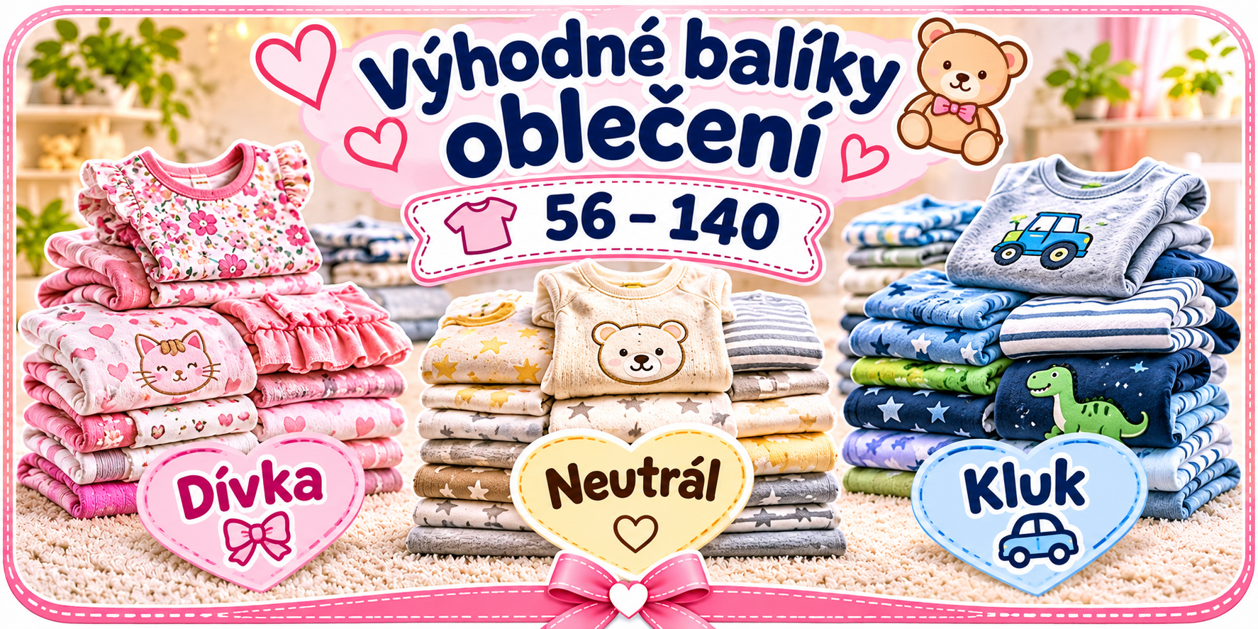 Balíky Oblečení 