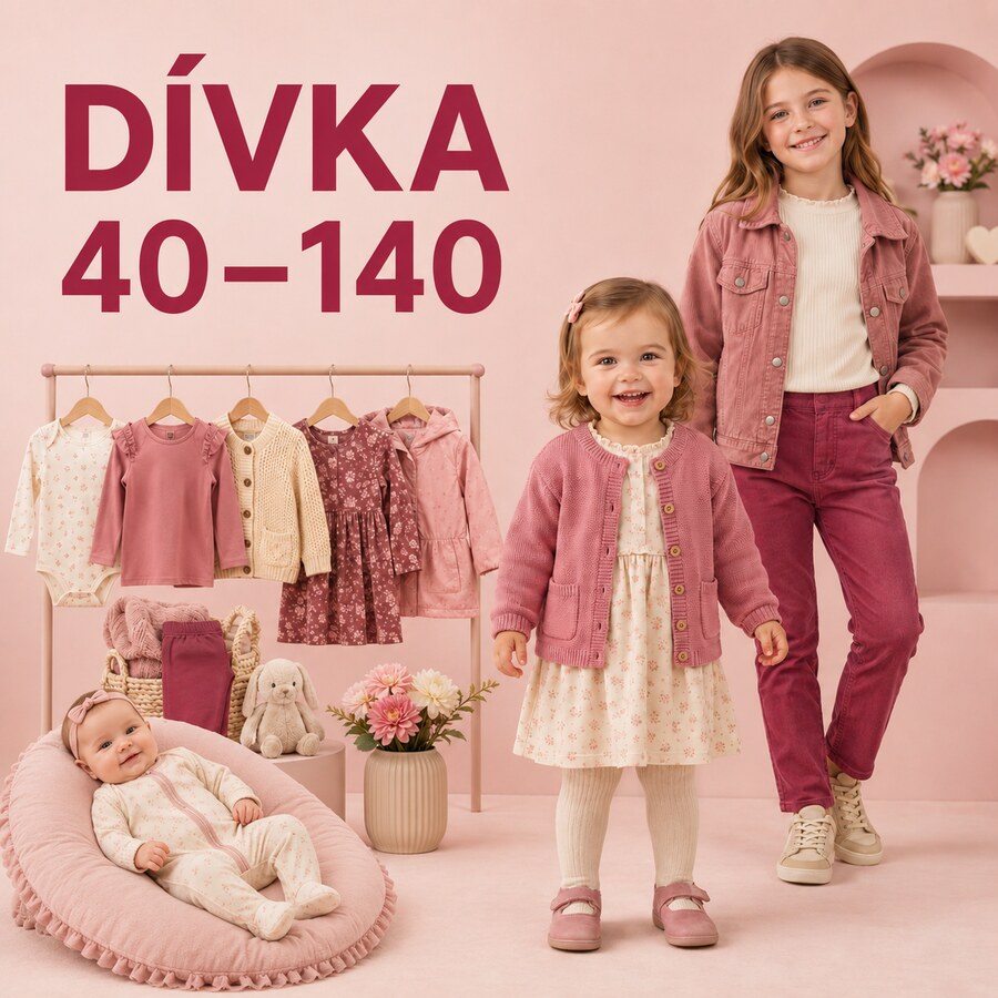 OBLEČENÍ Dívka 40 - 140